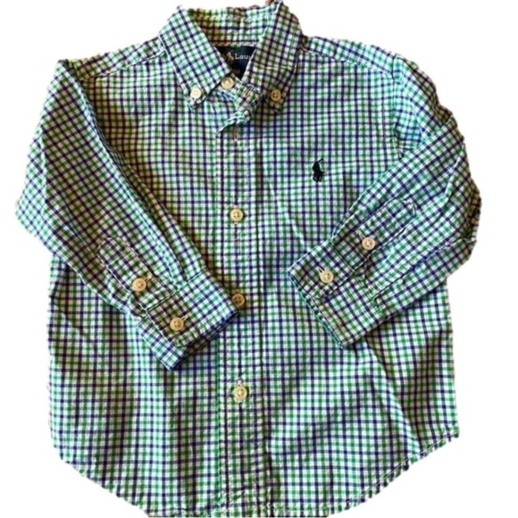 Ralph Lauren 18M Button Down Shirt - Picture 1 of 4